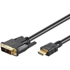 Buy Goobay DVI-D to HDMI Cable 1.5m - High-Quality Black Connector for Optimal Performance